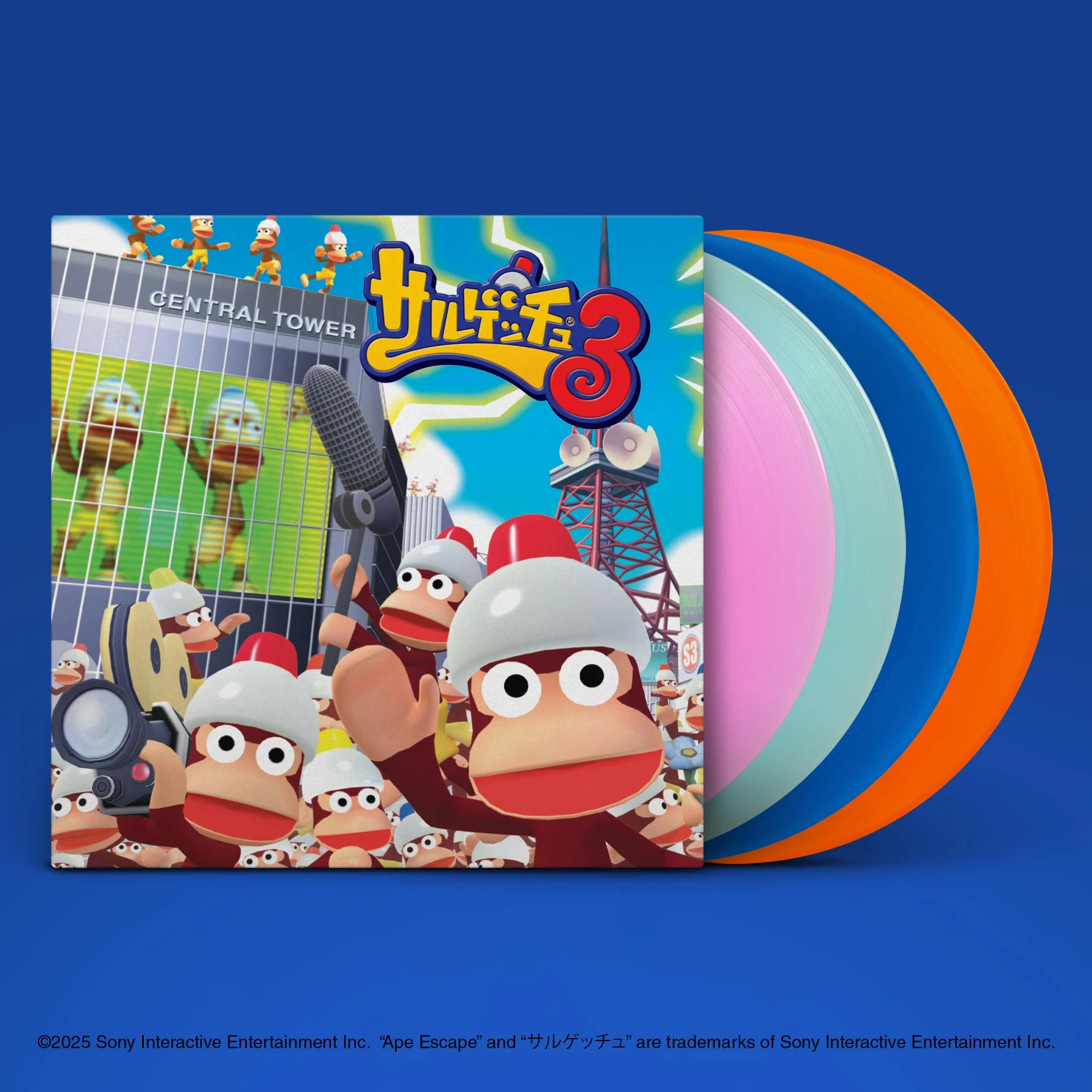 Ape Escape 3 Originape Soundtracks in a Box (4XLP) - Image 4