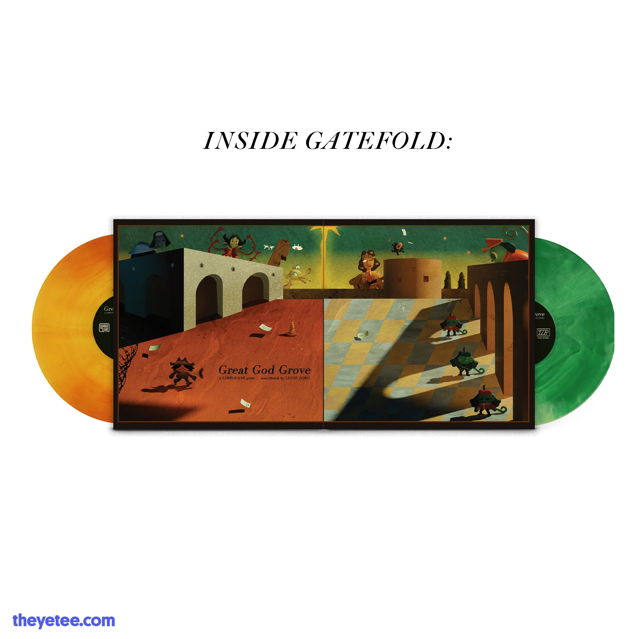 Great God Grove (Original Soundtrack) 2XLP - Image 2