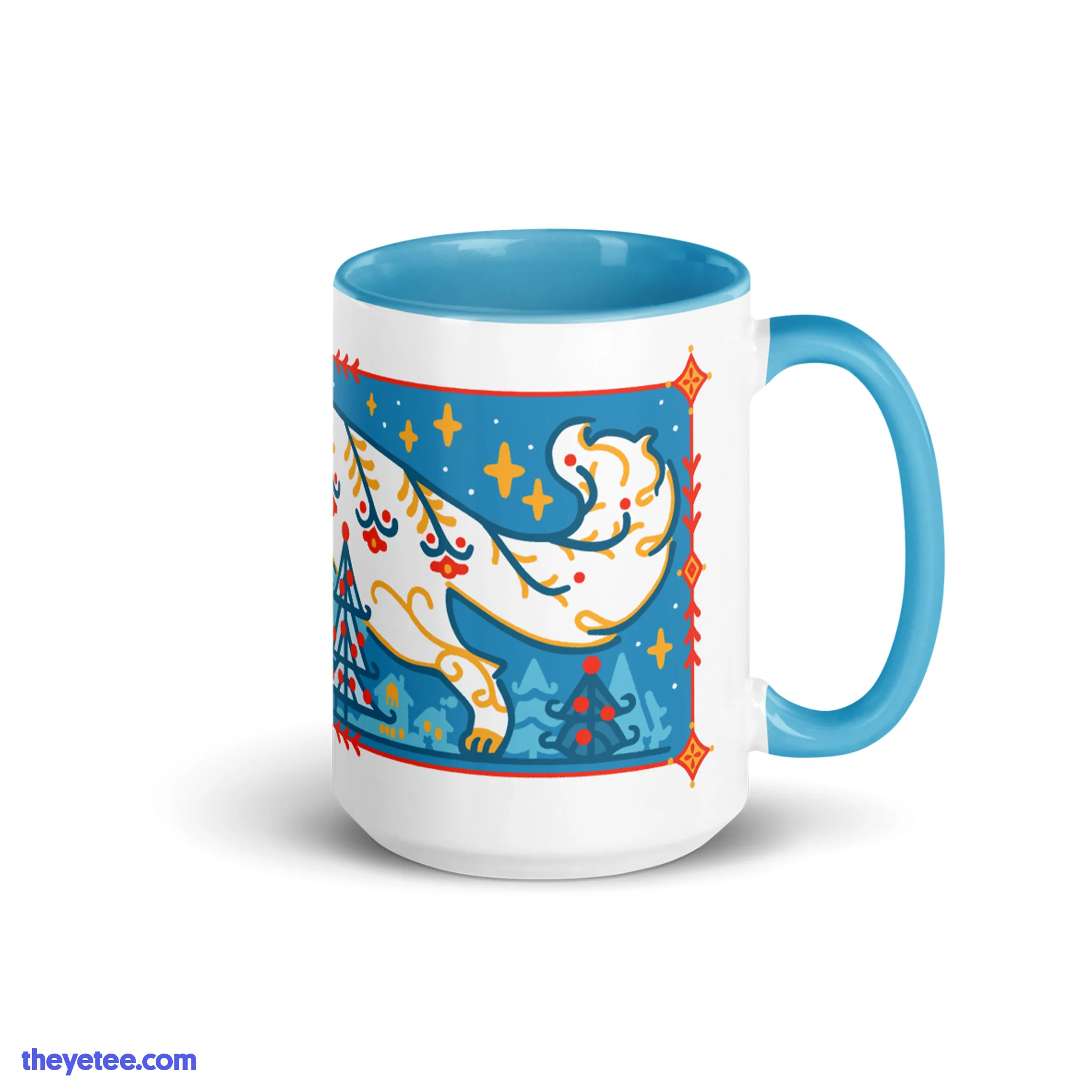Yule Cat Mug - Image 3