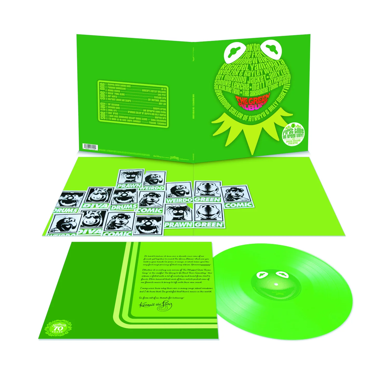 Muppets: The Green Album (Green Vinyl) - Image 2