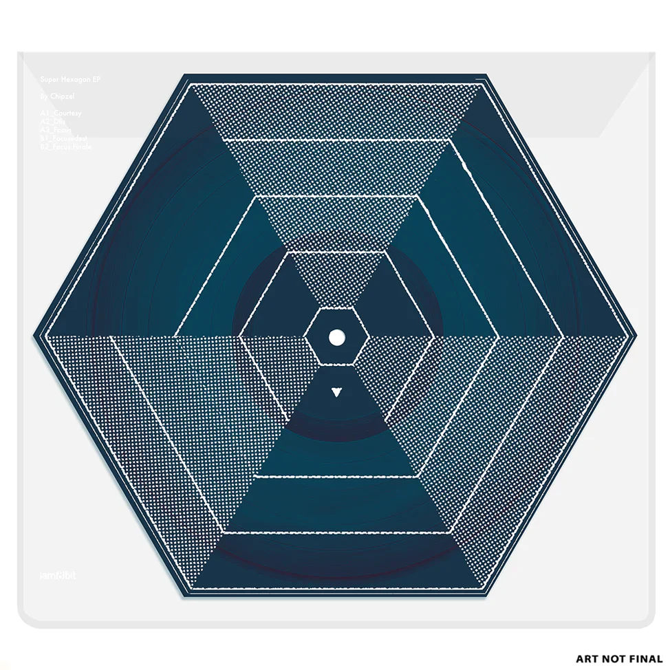 Super Hexagon (Die Cut 10") - Image 2