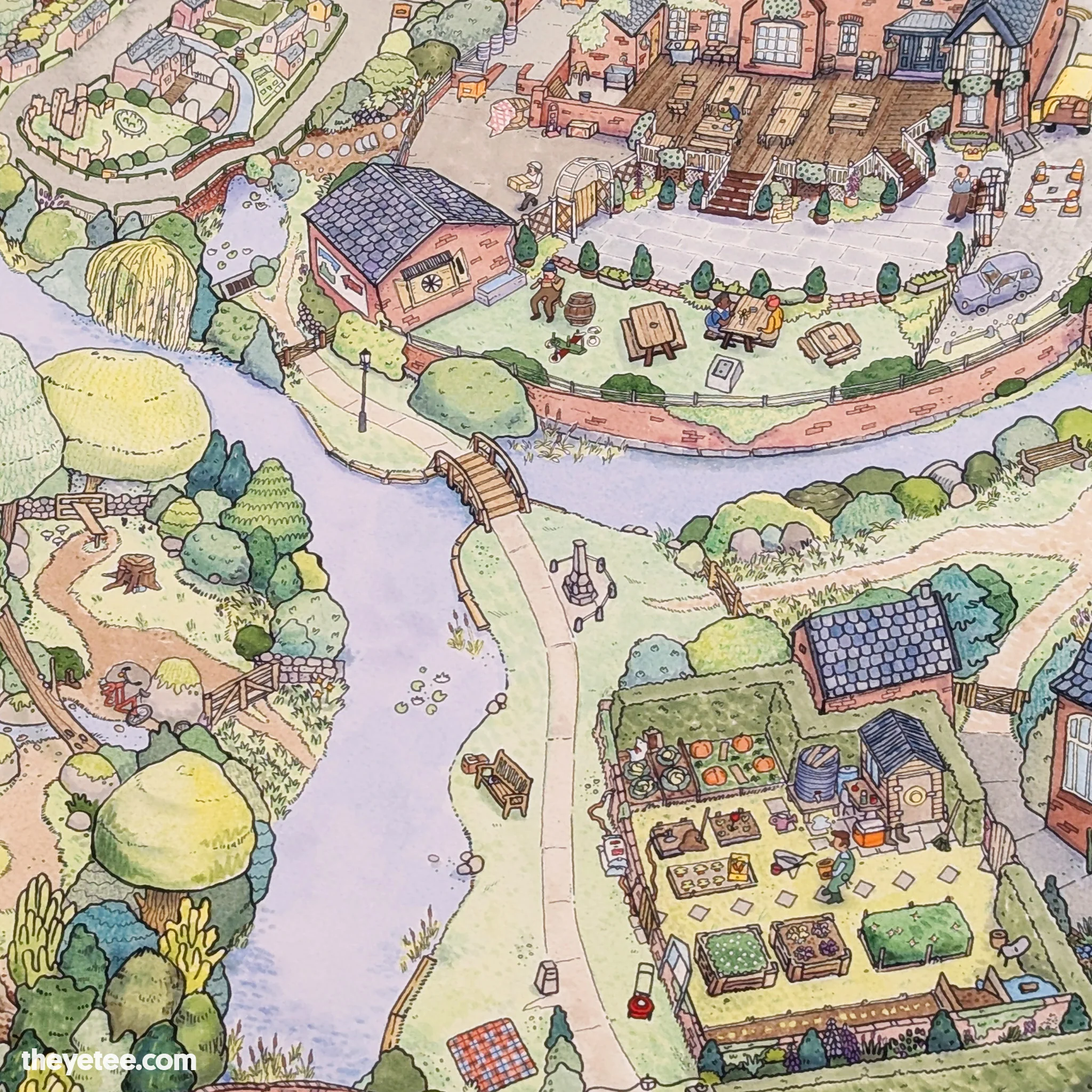 Village Print - Image 2