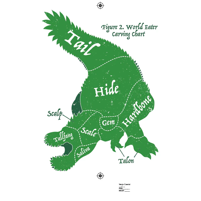 World Eater Carving Chart